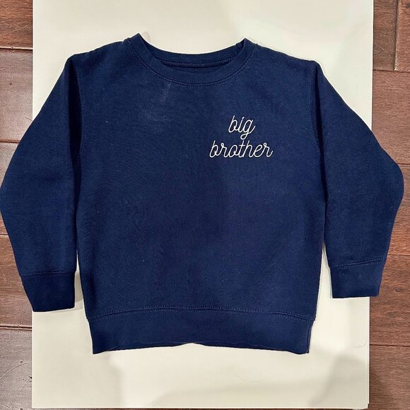 Embroidered Big Brother Crewneck - Picture 1 of 2